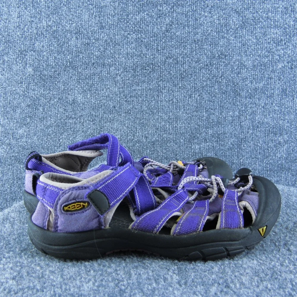KEEN Youth Girls Beach Sport‎ Shoes Purple Synthetic Drawstring Size 5 Medium